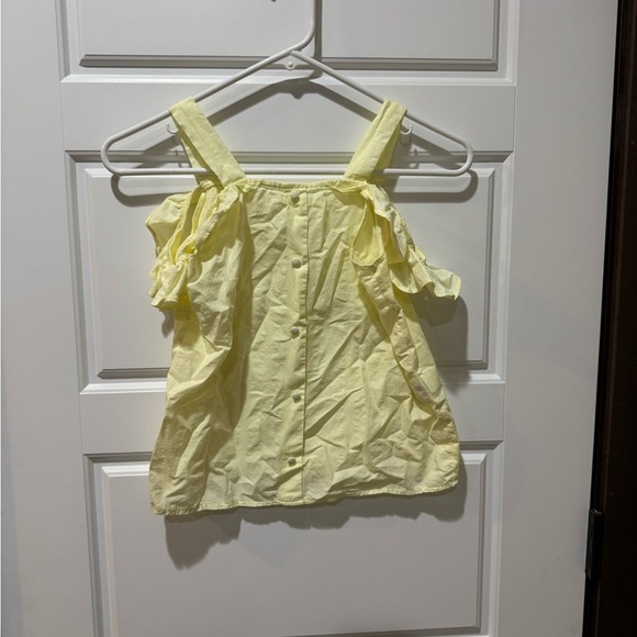 Zara Kids Light Yellow Top - Picture 1 of 2